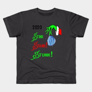 2020 stink stank stunk Kids T-Shirt